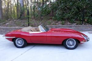 Jaguar E type Serie 1 roadster 1967, maching numbers, excellent car!!!! Photo