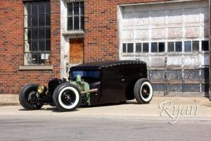1929 Ford Hot Rod REAL Metal Sedan Tudor Chopped Channel Air Ride Flat Head V8