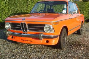 1972 BMW 2002 Tii Inka Orange Photo