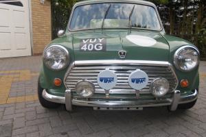 MINI COOPER RALLY CAR 1968, NOT A TOY A SUPERB REAL RALLY CAR, WORKS DASH ETC. Photo
