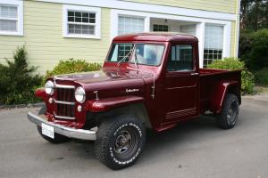 1955 Willys Pickup Truck.  4WD.  New Paint, Interior, some Mechanicals.