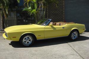 1973 Ford Mustang 2D Convertible 3 SP Manual 4 7L Carb in Springwood, QLD