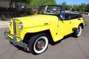 1948 Willys Jeepster Convertible - Rust Free - Beautifully Restored - Must See!! Photo