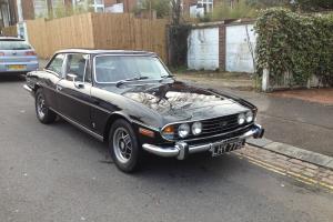 Recently restored Triumph Stag 3.0 V8 Manual in Masons Black