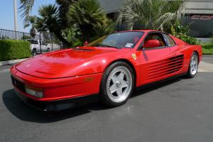 1987 Ferrari Testarossa red/tan, clean, original, and well maintained, 41K miles Photo