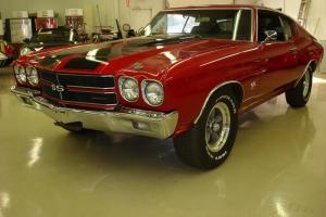 1970 Chevelle SS 454 4 sp. red with black int clean car Photo