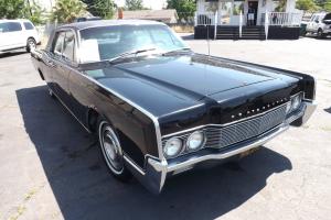 1966 Lincoln Continental 4 Door Black 1 Owner 16k Miles All Original Calif. Car Photo