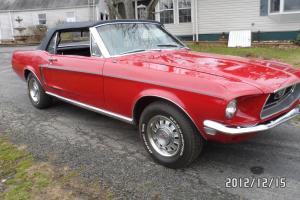 1968 FORD MUSTANG GT CONVERTIBLE Photo