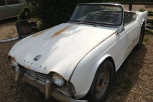 1962 LHD Triumph TR4 project car - Fresh from the Mojave desert! Runs well