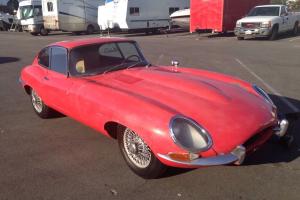 Jaguar E type 1962 3.8L coupe, excellent project for restoration!!!