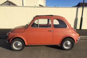 1972 All Original FIAT 500 Classic Right Hand Drive Red Excellent Example Photo