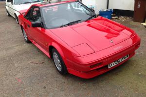 Exceptional Rust Free Low Mileage 1990 Red MR2 MK1 Coupe Photo