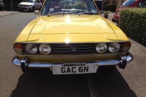  TRIUMPH STAG 3.0 V8 IN MIMOSA YELLOW  Photo