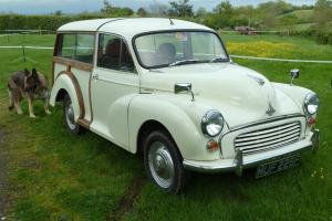 Morris Minor Traveller sympathetically upgraded for modern day traffic Photo