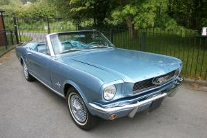 1966 Iconic Ford Mustang Convertible 6cl Photo