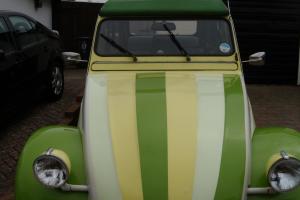 1986 CITROEN 2 CV6 SPECIAL GREEN/YELLOW. GALVANISED CHASSIS. GREAT CONDITION