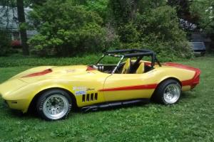 1969 Chevroley Corvette Vintage Race Car Photo