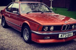 BMW 633CSI Bronze Mint Condition New Engine Private Plate Included Photo