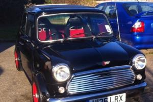 Classic Mini Mayfair Black/ Red MOT 2/2015, taxed until 9/14