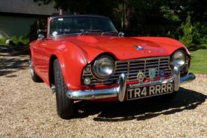 Exceptional 1962 Triumph TR4 with original low mileage, Reduced