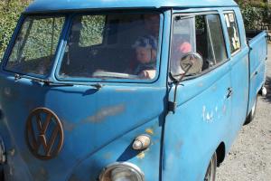 VW CREW CAB 1962 - Blue ratty patina - from oragon usa, uk registered