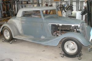 934 Ford Coupe Drop Top-Roadster-Hot Rod-Project Photo