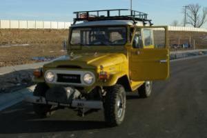 Rare Original 1977 Toyota FJ40 Land Cruiser W/Factory PTO Winch Photo