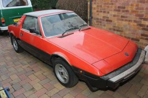 1983 FIAT X1/9 VS RED Bertone - Garage/Barn find - Just 29,000 miles - Original Photo