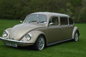 Custom built Classic 1972 VW Beetle Limousine