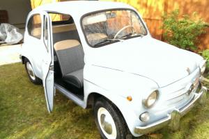 1960s Fiat 600 Seicento with suicide doors Photo