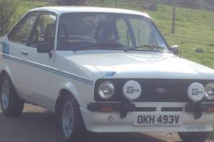 Ford Escort Mk2 1600 sport harrier rep solid car with tax and mot Photo