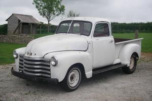 1947 CHEVROLET, DELUXE CAB, HALFTON, SHORTBED