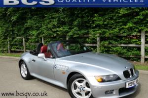 1997 R BMW Z3 2.8 Roadster Manual In Silver With Complmenting Red Leather Photo