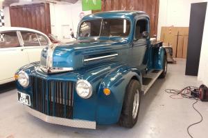 1946 FORD F350 STEPSIDE PICKUP 5.7 CHEVY ENGINE AND FRONT END CLIP