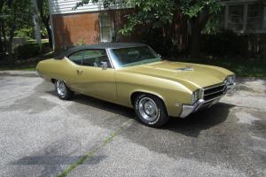 1969 Buick GS400 Trumpet Gold black vinyl mostly original numbers matching