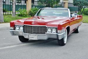 Simply beautiful 1969 Cadillac Deville Convertible stunning in everyway turn key