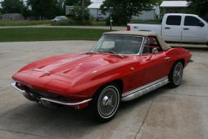 1964 CORVETTE ROADSTER JAW DROPPING SIDE EXHAUST KONOCK OFFS PS