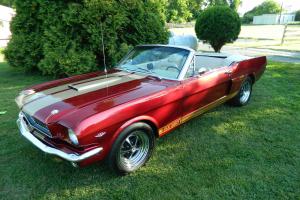 1966 FORD MUSTANG GT350 CONVERTIBLE REPLICA