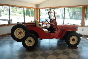 1951 Jeep Willys CJ-3A  2.2L runs and drives quite nicely Photo