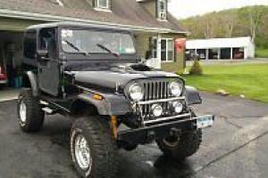 1984 jeep cj7 with a 500 hp 406 sbc