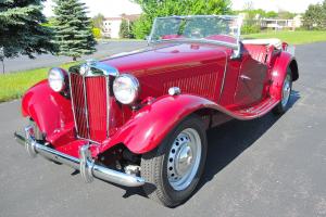 1952 MG TD MKII Very Rare Supercharged! Concours Restoration, Spectacular! Photo