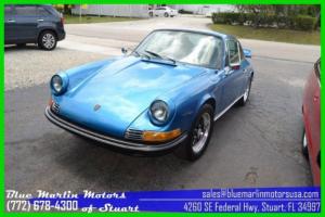 911 T flat 6 manual Porsche coupe new paint new parts perfect project to restore Photo