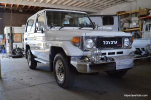 1989 Toyota Landcruiser Tubo Diesel : BJ74-0005447 : Over 25 Years Old Exempt