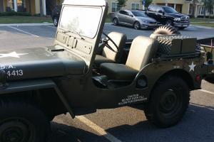 Restored 1952 M38 Army Jeep with 1952 M100 Army Trailer many other items Photo