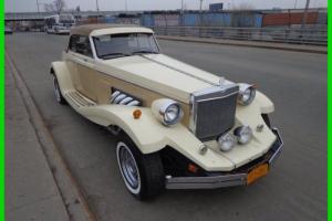 1981 CLENET SERIES II 2 CLASSIC COLLECTER CONVERTIBLE CUSTOM