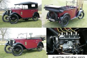  1933 AUSTIN SEVEN AUSTIN 7 TOURER ENGINE RE- DONE 