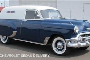 53 Chevy Sedan Deliveries and Pickups trucks are hot right now!