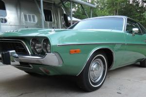 1974 Dodge Challenger Original Matching Numbers Frosty Green Metallic