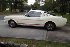 1966 Mustang Fastback 289 with tri power and factory 4 speed!