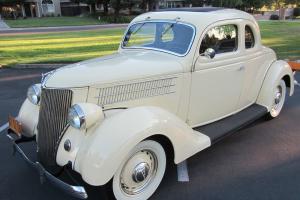 1936 Ford Five Window Business Coupe- Excellent Museum Quality Restoration Photo